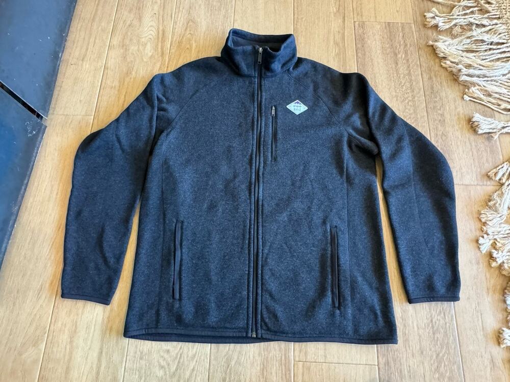 Patagonia E Envoy Men’s Better Sweater Full Zip Jacket Black XL